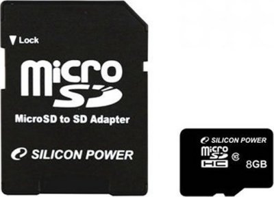     Micro SecureDigital Micro SecureDigital 8Gb SDHC Silicon Power class10 (SP008GBSTH010V1