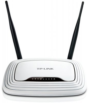    TP-LINK WR841ND, 802.11n Wireless 300Mbts, 2x2 MIMO, Router with 4-port 10/100 Switch