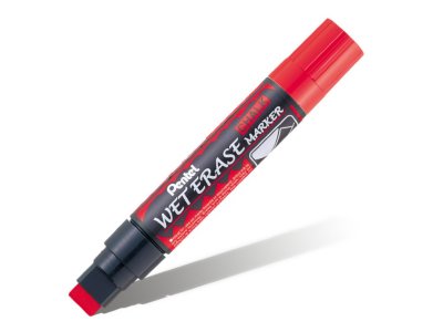    Pentel Wet Erase Marker 10-15mm Red SMW56-B