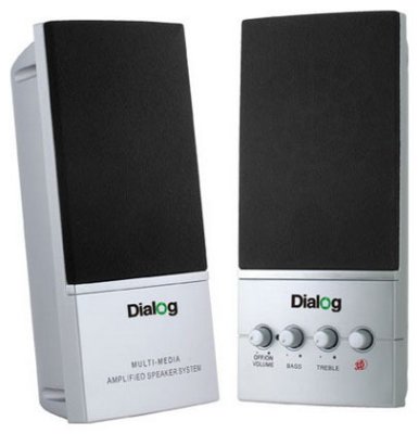    Dialog Disco AD-07 Black 2*12W RMS - , FM , USB+microSD reader,  