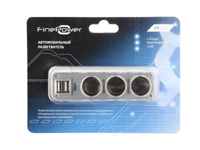       3   2 USB FinePower FP-302