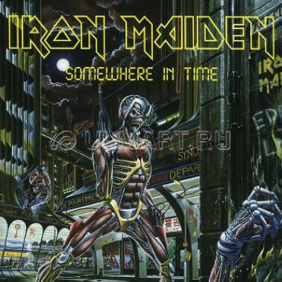  CD  IRON MAIDEN "SOMEWHERE IN TIME", 1CD
