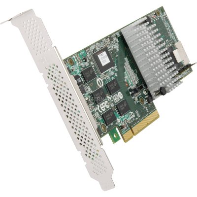    LSI Logic SAS9750-4i SGL 512MB PCI-E, 4-port int, 6Gb/s, SAS/SATA RAID Adapter (LSI00216)