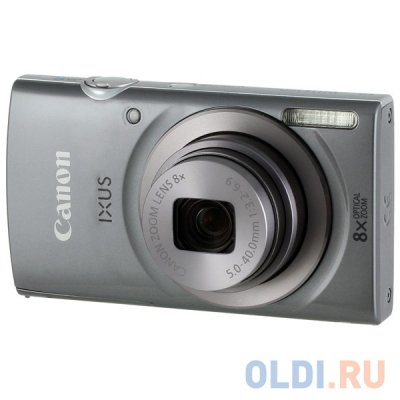    Canon IXUS 160  20Mpix Zoom8x 2.7" 720p SDXC CCD 1x2.3 IS el 1minF 0.8fr/s 25f
