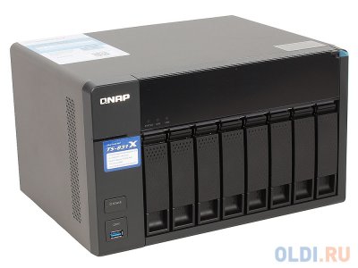   C   QNAP TS-831X-16G  RAID-, 8   HDD,   10 GbE SF