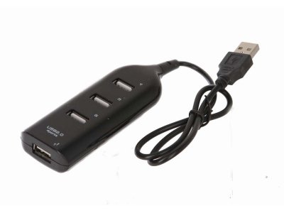   USB CBR Universal CH100 / Alwise SY-H013 22449 USB 4-ports Black