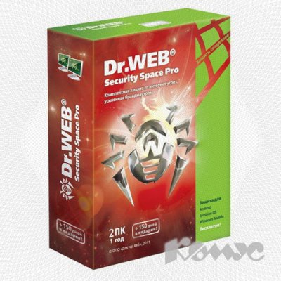     Dr.Web Security Space Pro + Atlansys Bastion 1Dt 2 year BTW-W24-0001-1
