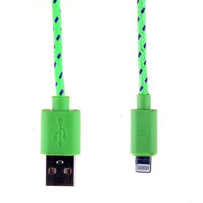     Glossar USB A - APPLE Lightning CORD-1 Green 33943