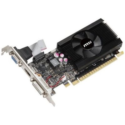    MSI GeForce GT 1030 1189Mhz PCI-E 3.0 2048Mb DDR4 2100Mhz 64 bit DP HDMI HDCP GT 1030 2GD