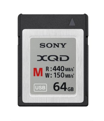     64Gb - Sony XQD M Series QDM64 (!)