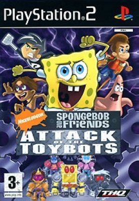    Nintendo Wii Nickelodeon: Spongebob and Friends: Attack of the Toybots