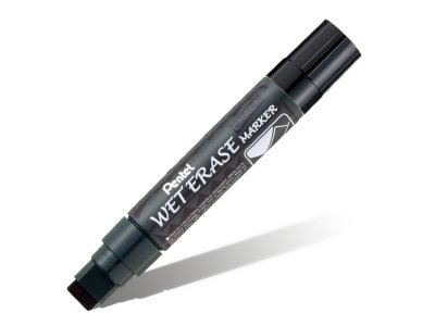    Pentel Wet Erase Marker 10-15mm Black SMW56-A