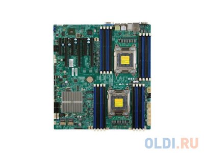     Supermicro MBDX9DRIFO Socket 2011 Intel C602 16  DDR3 3xPCI-E 16x 3xPCI-E 8x 8xSA