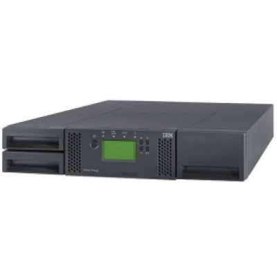     IBM 35732UL TS3100 Ultrium Driveless Tape Library (model L2U; 2U rack; 24 slots