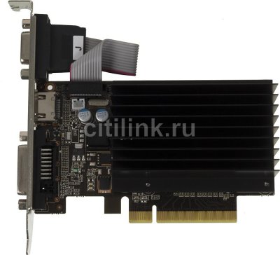    1024Mb Palit GeForce GT730 PCI-E DVI HDMI NEAT7300HD06-2080H Retail