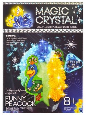      Danko Toys Magic Crystal    7 Funny peacock