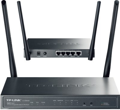   TP-LINK (TL-ER604W) Wireless N Router (3UTP 10/100/1000Mbps, 1UTP/WAN 10/100/1000Mbps,1WAN, 802.11g/