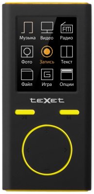    MP3 flash MP3- teXet T30 8Gb yellow