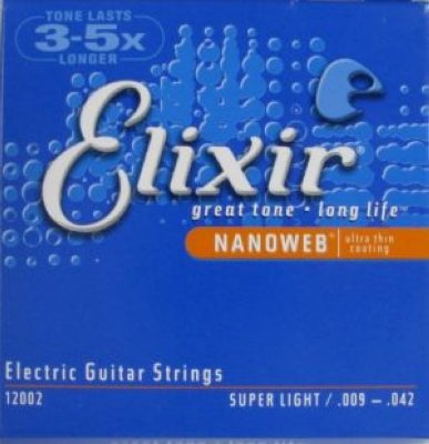   Elixir 12002    Anti Rust NanoWeb Super Light (009-011-016-024-032-042)