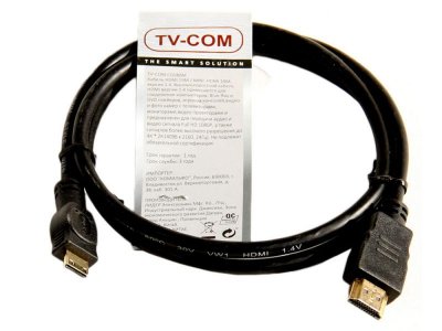    HDMI-mini HDMI 1.8  TV-Com CG580M-1M 6926123462669