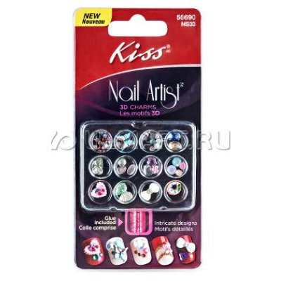       Kiss Nail Artist Nail Charms