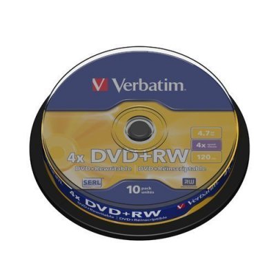     Verbatim DVD+RW 4x (10 .)