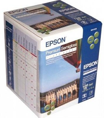   Epson  Premium Semiglossy Photo Paper 100*8m/ 251 / M2 (C13S041330)