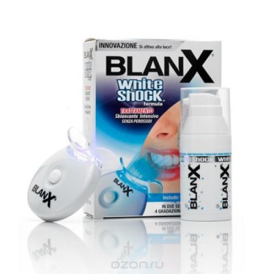   Blanx   +   Blanx whith shock treatment + Led Bite