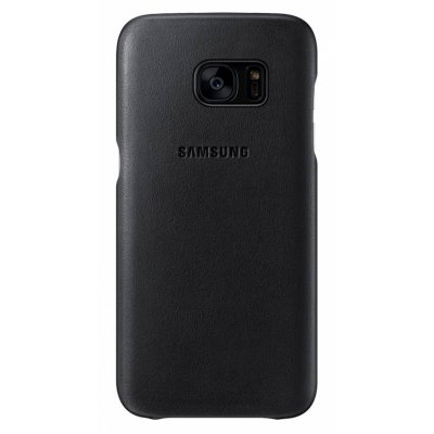    (-) Samsung  Samsung Galaxy S7 edge Leather Cover  (EF-VG935LBEGRU)