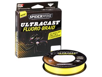    SpiderWire Ultracast Fluorobraid 110m 0.40mm Yellow 0051740