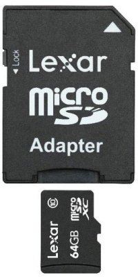     MicroSD 64Gb Lexar (LSDMI64GABEUC10A) microSDXC Class 10