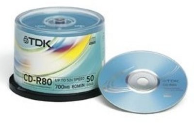   CD-R TDK 700Mb 52x CakeBox LightScribe (10 .  .)