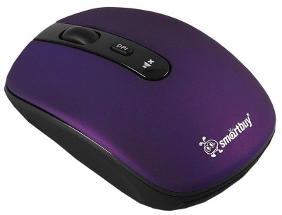    Smartbuy 314AG Wireless mouse Purple, Blue LED (SBM-314AG-P)