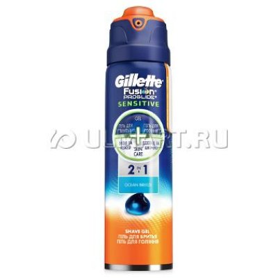      Gillette Fusion ProGlide Sensitive Ocean Breeze 170  (GIL 81471732)