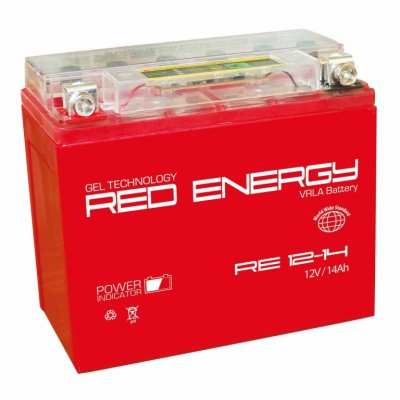   Red Energy    RE1214 YTX14-BS 12V 12Ah Gel