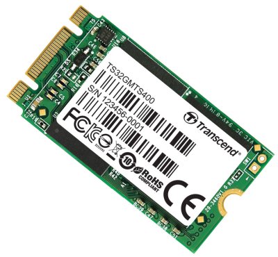    SSD 32Gb Transcend MTS400 (TS32GMTS400, M.2, MLC)