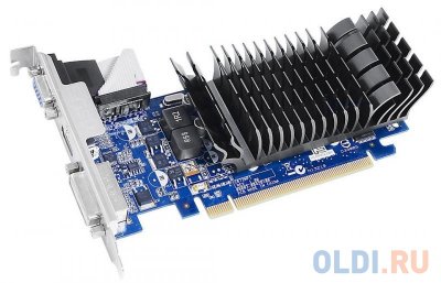   1024Mb ASUS NVidia GeForce 210 Silent GDDR3 PCI-E DVI HDMI CRT HDCP Retail 210-SL-1GD3-BR