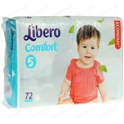   Libero  "Premium Comfort Fit" Eco Mega Pack 10-16  M+ (72 ) 7322540592047