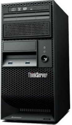   Lenovo ThinkServer TS140  E3-1245v3 (3.4 GHz)/1x4GbUD/RAID 0/1/10/5)/NonHotPlug 2x500GB LFF(2