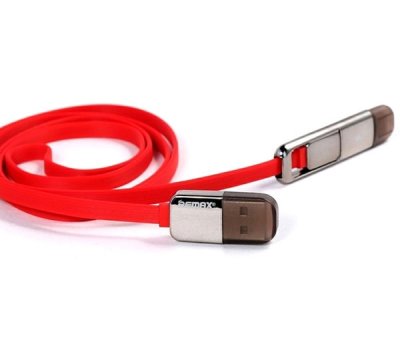     Remax Transformers 2  1 microUSB to iPhone 6/6 Plus 1m Red 14203