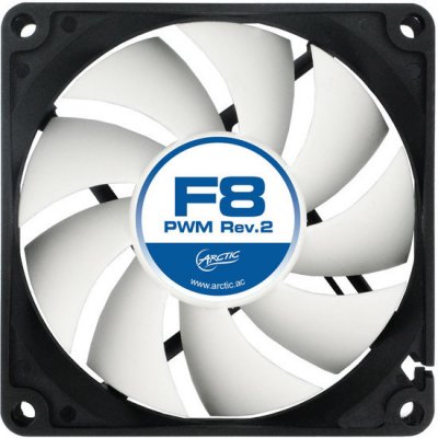    Arctic Cooling F8 PWM rev2 AFACO-080P2-GBA01 80mm