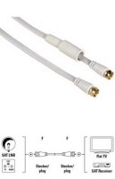      SAT Flat Cable, F-Plug - F-Plug, 3.0 m, H-47525