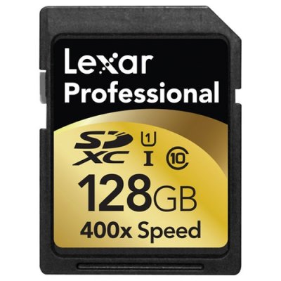     SD 128GB Lexar UHS-I Professional 400x (60Mb/s)