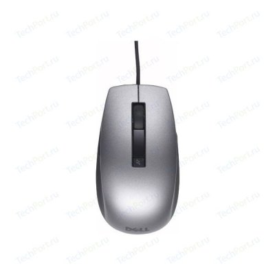    Dell Laser 6-Button Mouse Silver-Black USB (570-10521)