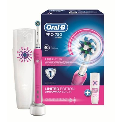     Oral-B  PRO 750 CrossAction Pink Edition