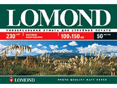    Lomond Matte Photo Paper