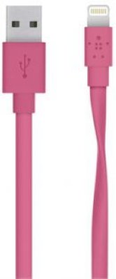    Belkin Mixit Flat Lightning to USB, Pink F8J148bt04-PNK
