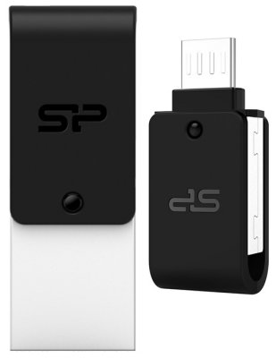     32GB USB Drive [USB 2.0] Silicon Power Mobile X20 microUSB/OTG +  AM