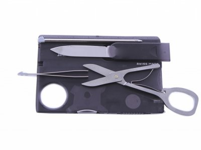    Victorinox SwissCard Lite 0.7333.T3 Translucent Black