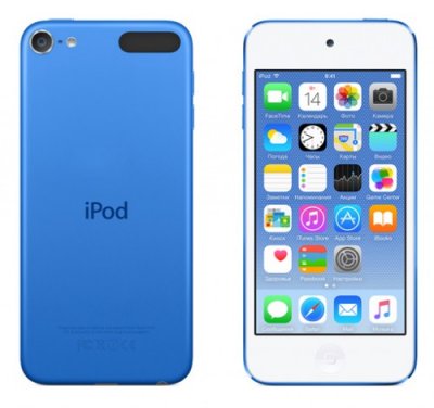   Apple iPod Touch (MD717 32Gb) Blue (A/V Player, 32Gb, 4" Retina, WiFi, BT, cam, USB2.0, Liio